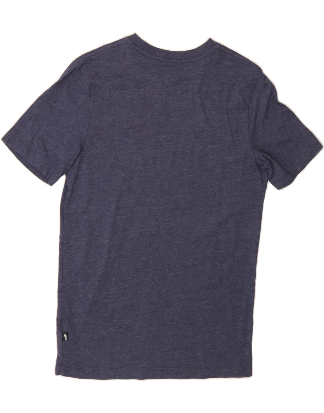 PUMA Mens Graphic T-Shirt Top Small Navy Blue Flecked Cotton Vintage Puma and Second-Hand Puma from Messina Hembry 
