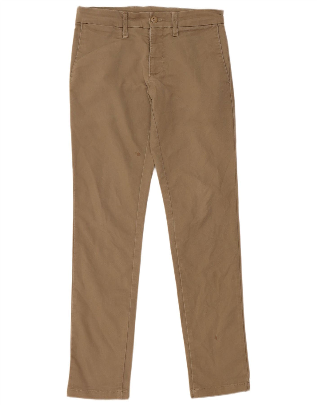 CARHARTT Herre Slim Chino Bukser W29 L32 Beige Bomuld