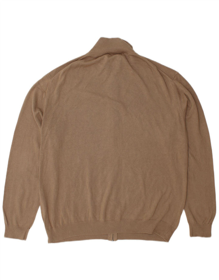 REPLAY Herre Cardigan Sweater XL Beige Bomuld