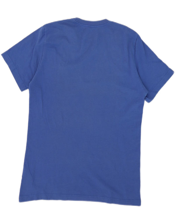 Nike T-shirt med standard fit til kvinder, mellemblå bomuld