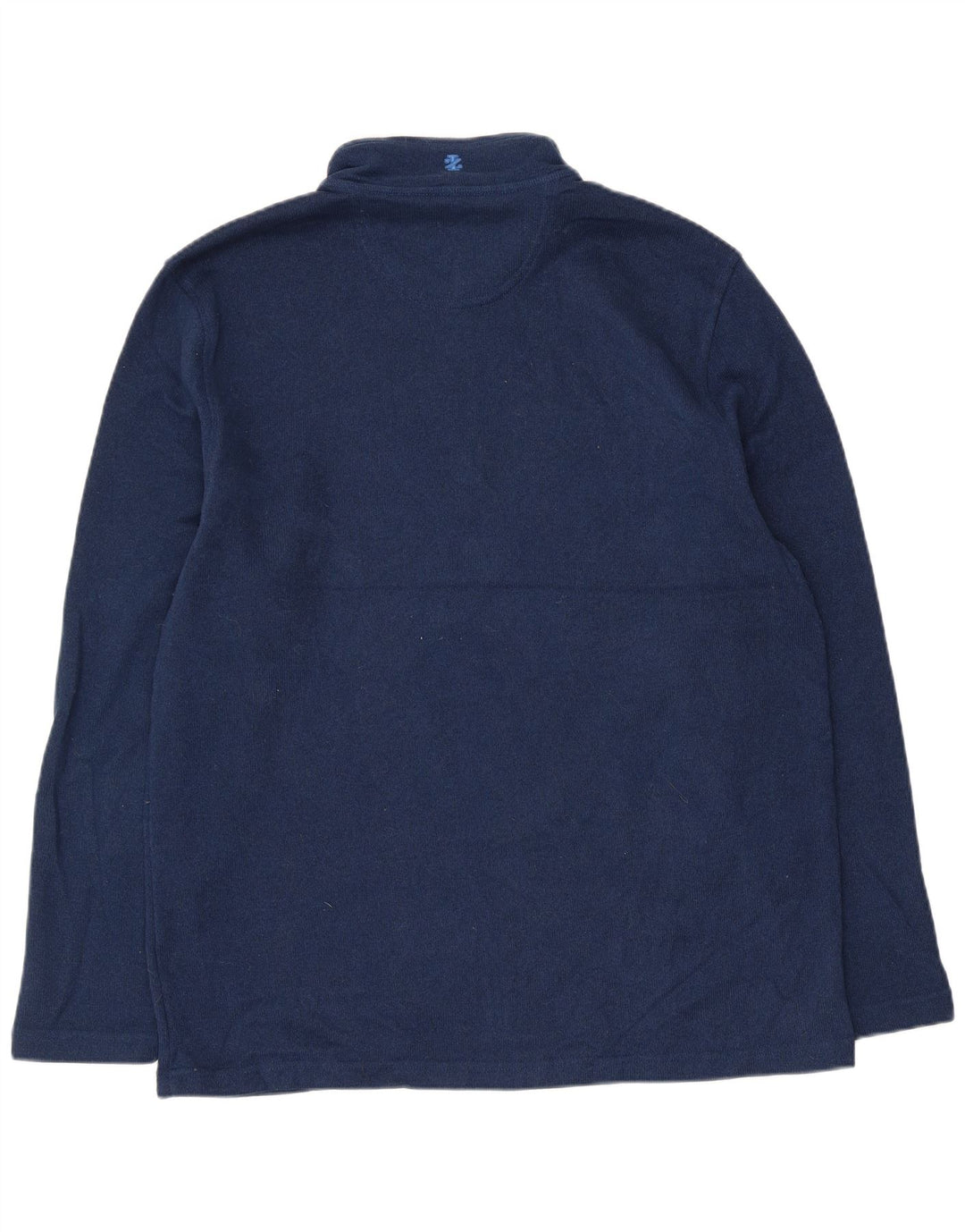 Izod Sweatshirt med lynlås til mænd XL marineblå polyester