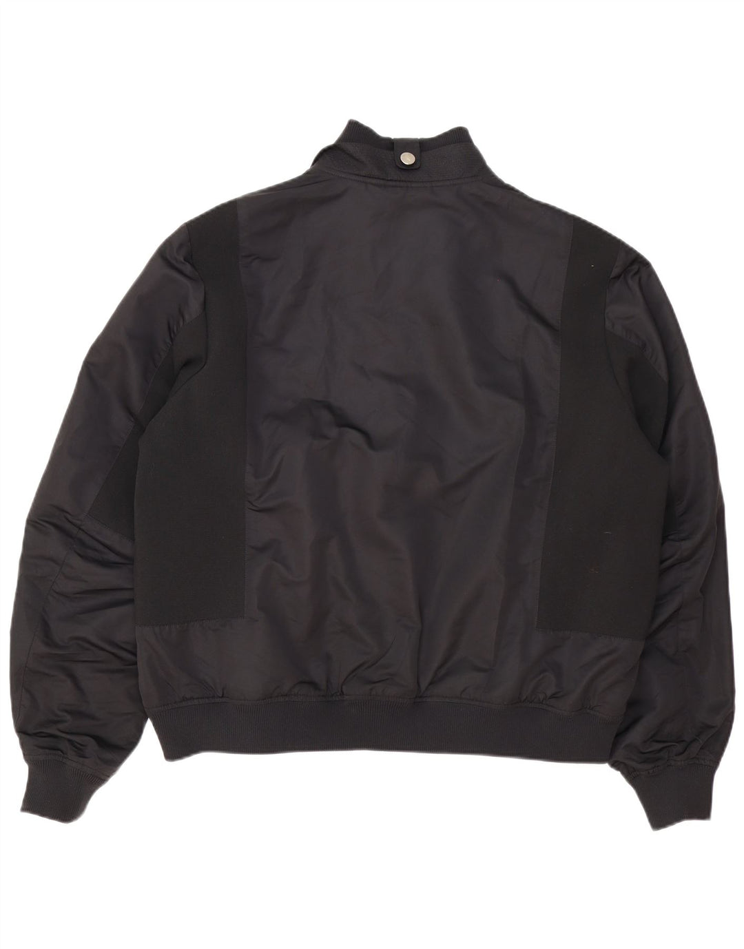 Trussardi Jeans Herre Bomber Jacket IT 58 4XL Sort Polyester
