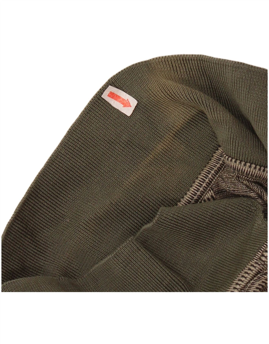 IZOD Poloshirt til mænd Medium Khaki stribet bomuld