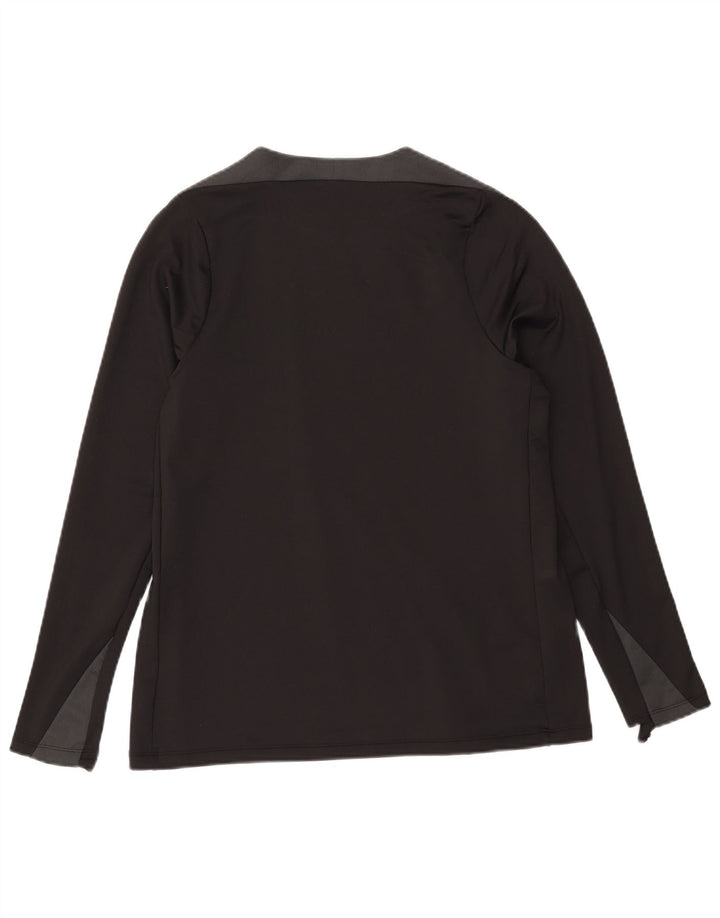 Nike Herre Dri Fit Top Langærmet Stor Sort Colourblock
