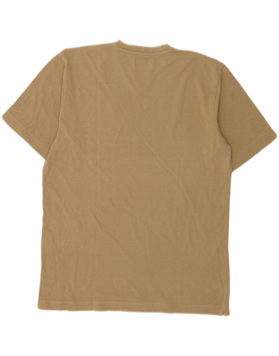 Kappa Herre T-Shirt Top XL Beige Bomuld