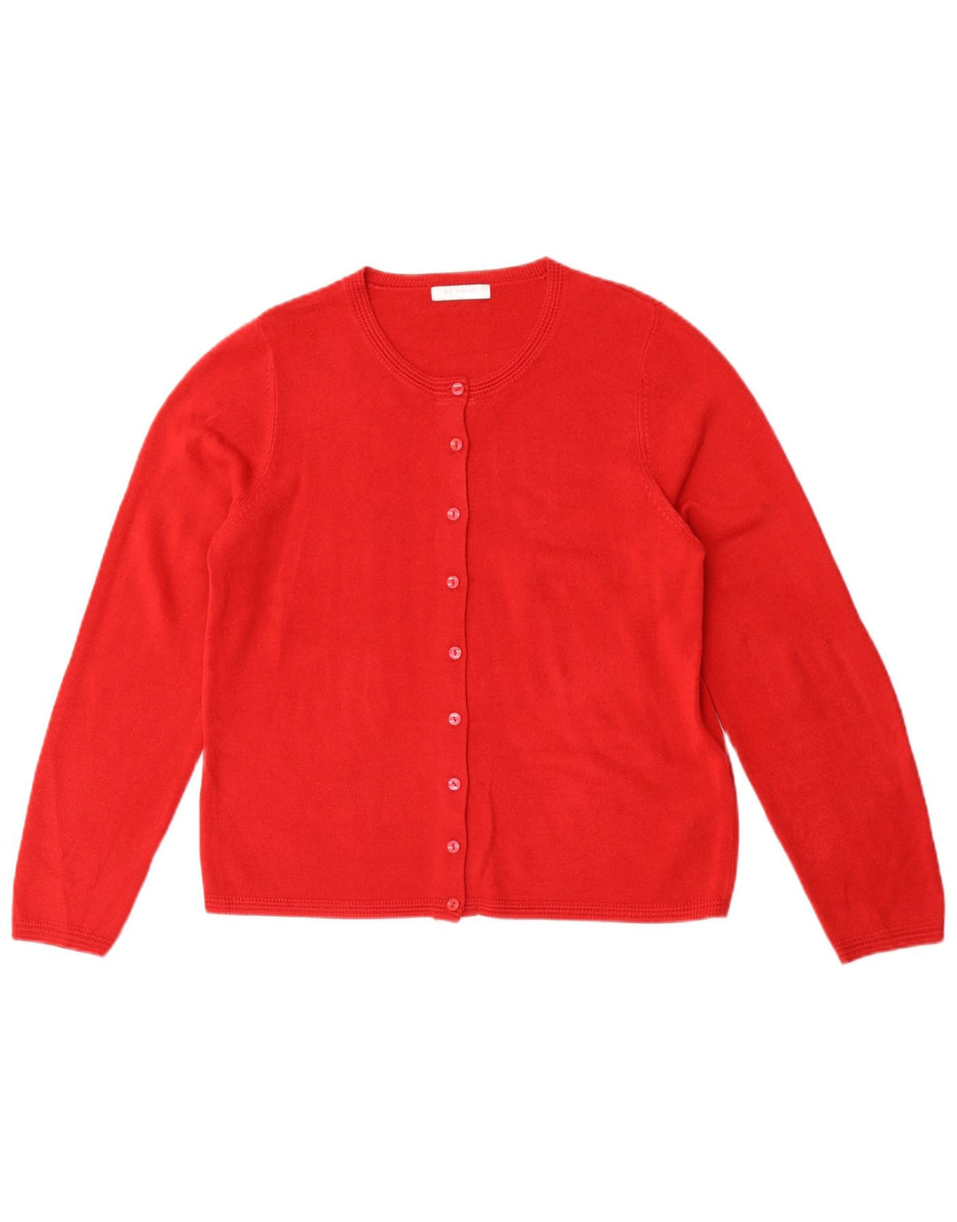 Marks & Spencer Dame Classic Fit Cardigan Sweater UK 12 Medium Red