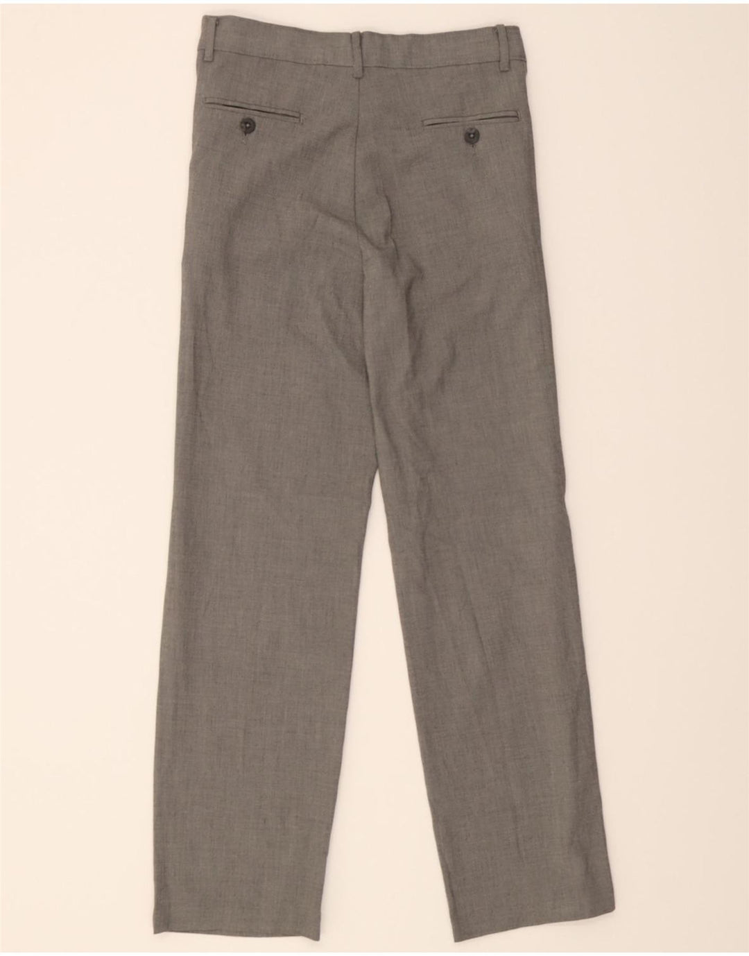 IZOD Boys Slim Chino Trousers 15-16 Years  Grey Polyester Vintage Izod and Second-Hand Izod from Messina Hembry 