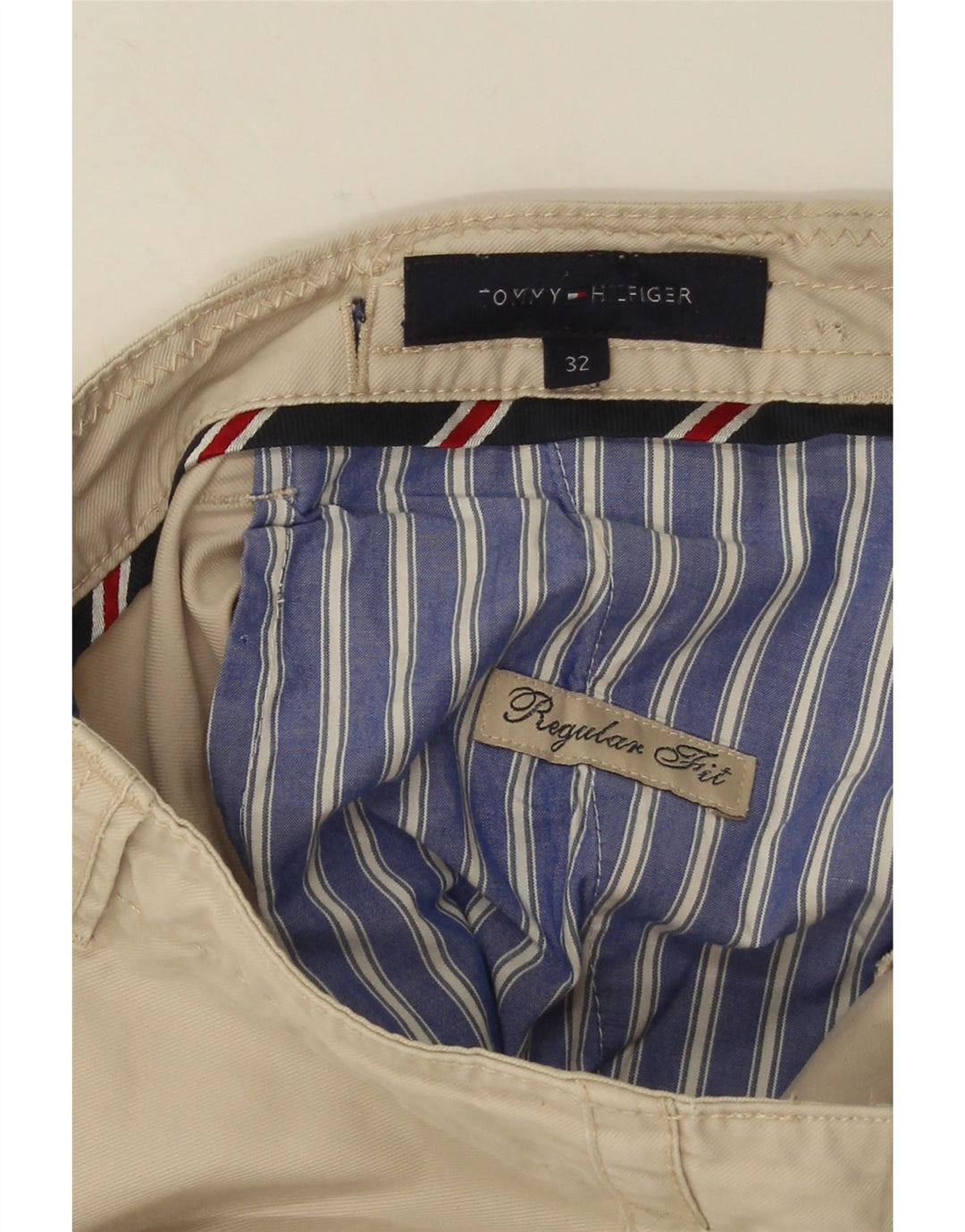 Tommy Hilfiger Herre Regular Fit Chino Shorts W32 Medium Beige