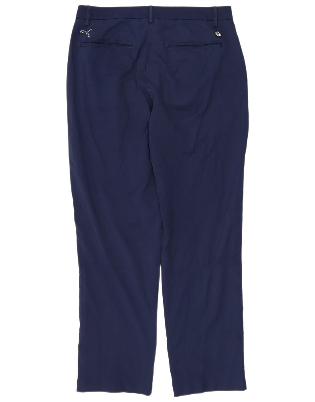 PUMA Slim Chino-bukser til mænd W34 L32 Marineblå polyester