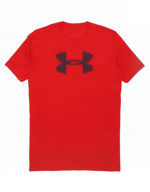 Under Armour Herre grafisk T-shirt Top Medium Rød