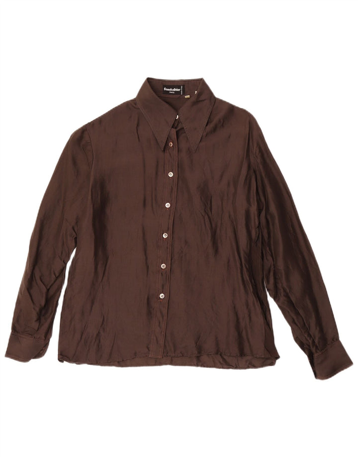 Franck Olivier Dameskjorte IT 44 Medium Brun
