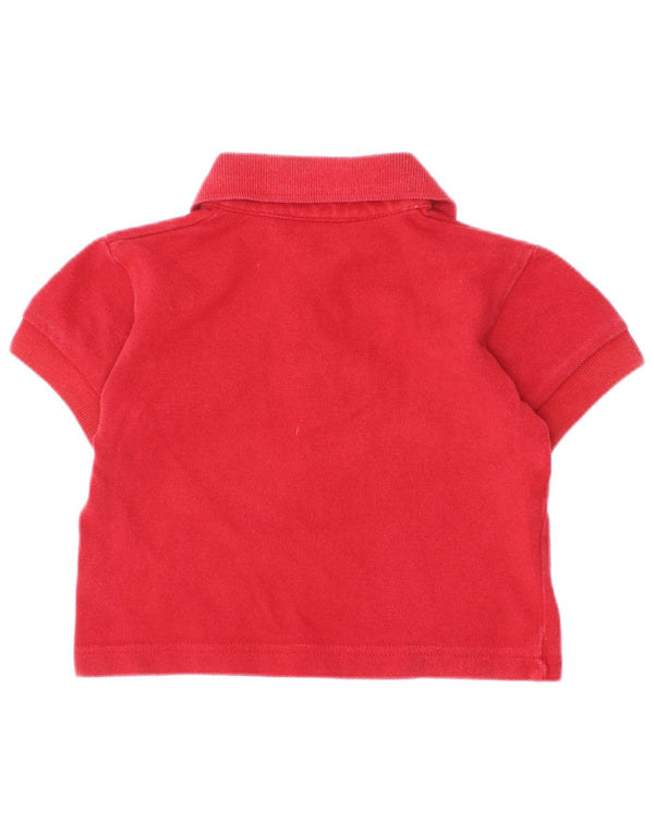 Burberry Baby Boys Polo Shirt 6-9 Måneder Rød Bomuld