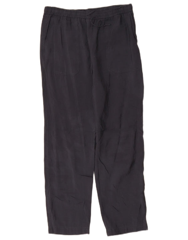 Zara Straight Cropped Bukser Small W28 L25 Grå