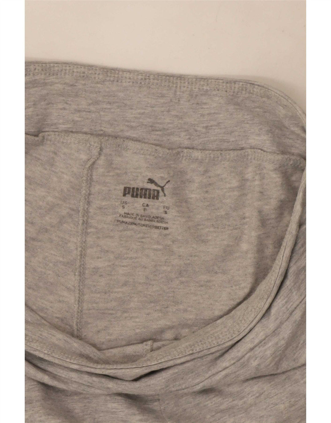 Puma Dame Leggings UK 8 Small Grey Flecked Bomuld