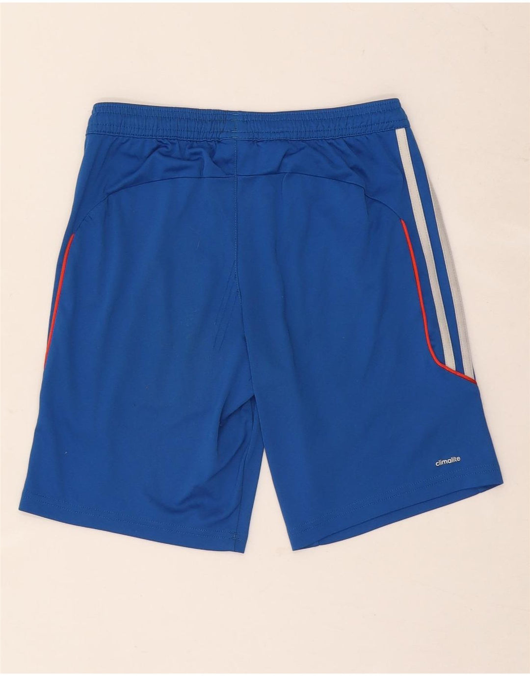 Adidas Boys Climalite Sportshorts 9-10 år Blå polyester