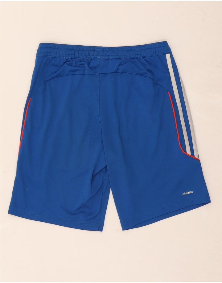 Adidas Boys Climalite Sportshorts 9-10 år Blå polyester