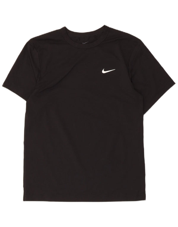Nike herre Dri Fit T-shirt top lille sort polyester