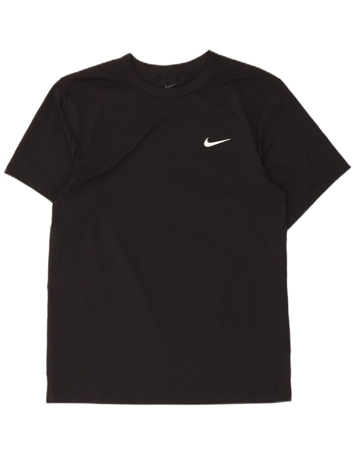 Nike herre Dri Fit T-shirt top lille sort polyester