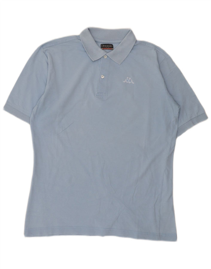 KAPPA Poloshirt til mænd Medium blå bomuld