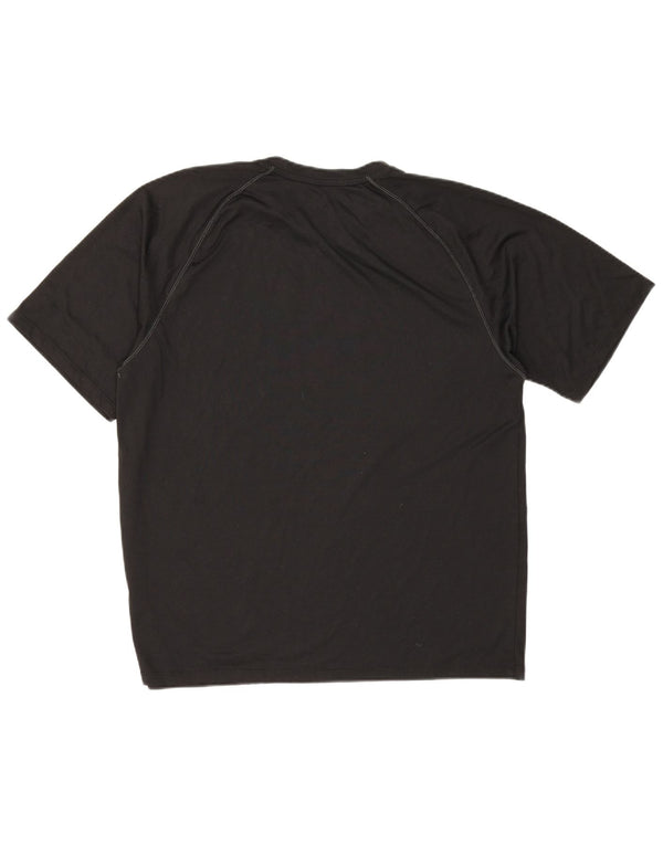 Adidas Herre UNC Pembroke Grafisk T-Shirt Top Stor Sort Polyester