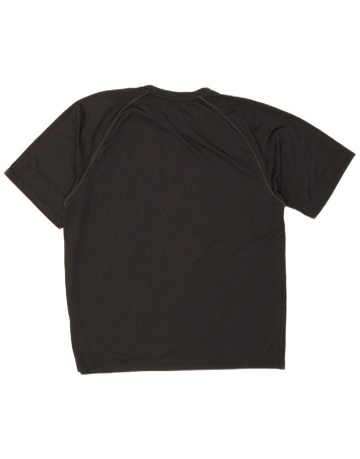 Adidas Herre UNC Pembroke Grafisk T-Shirt Top Stor Sort Polyester