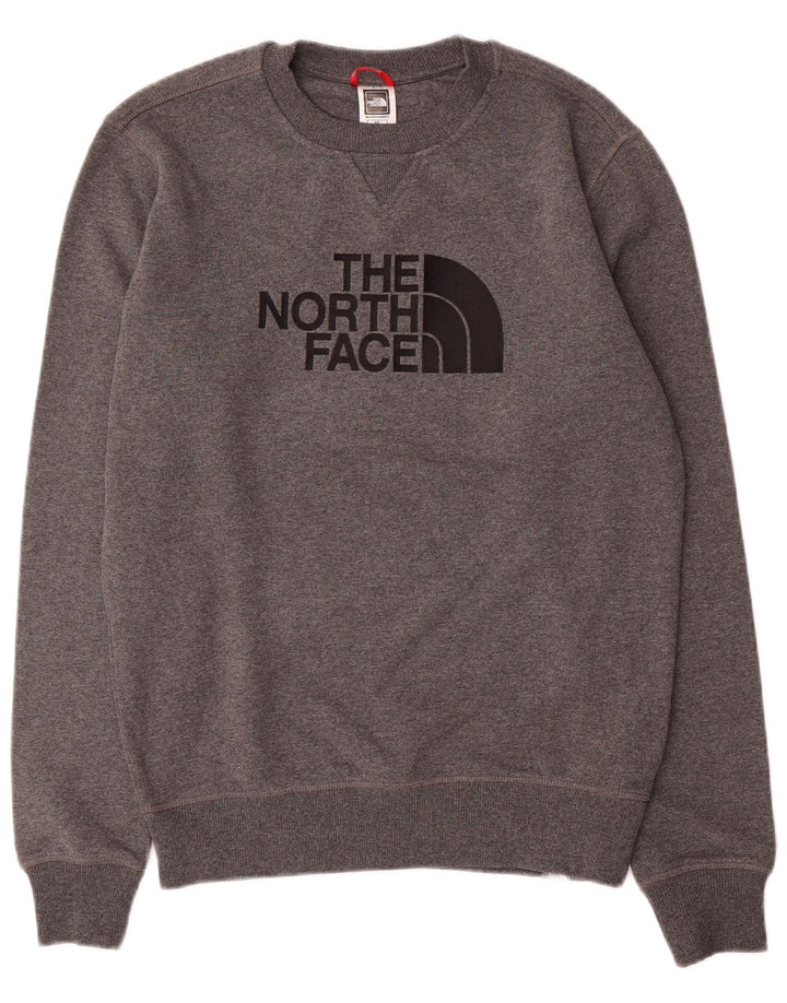 The North Face Herre Grafisk Sweatshirt Jumper Lille Grå Bomuld