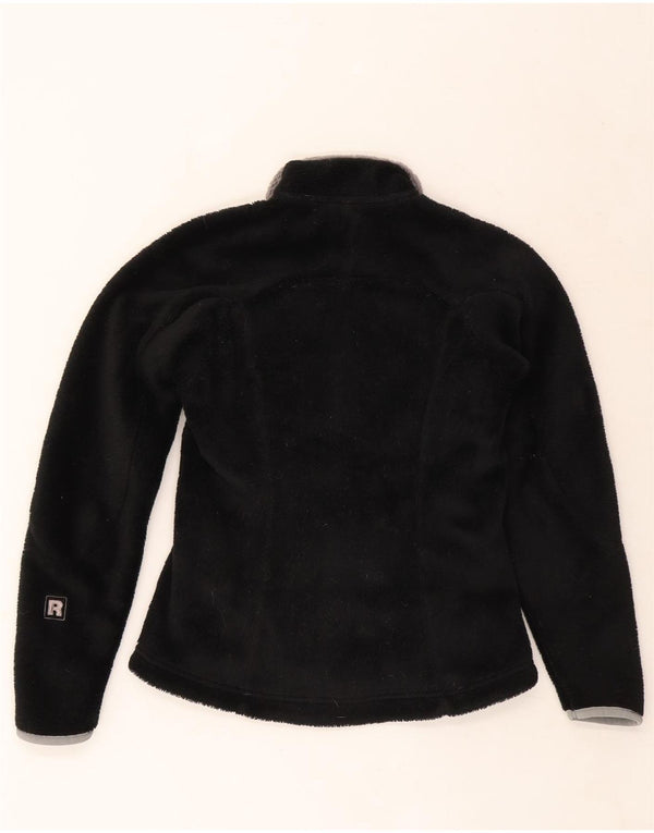 Patagonia Dame Fleecejakke UK 6 XS Sort Polyester