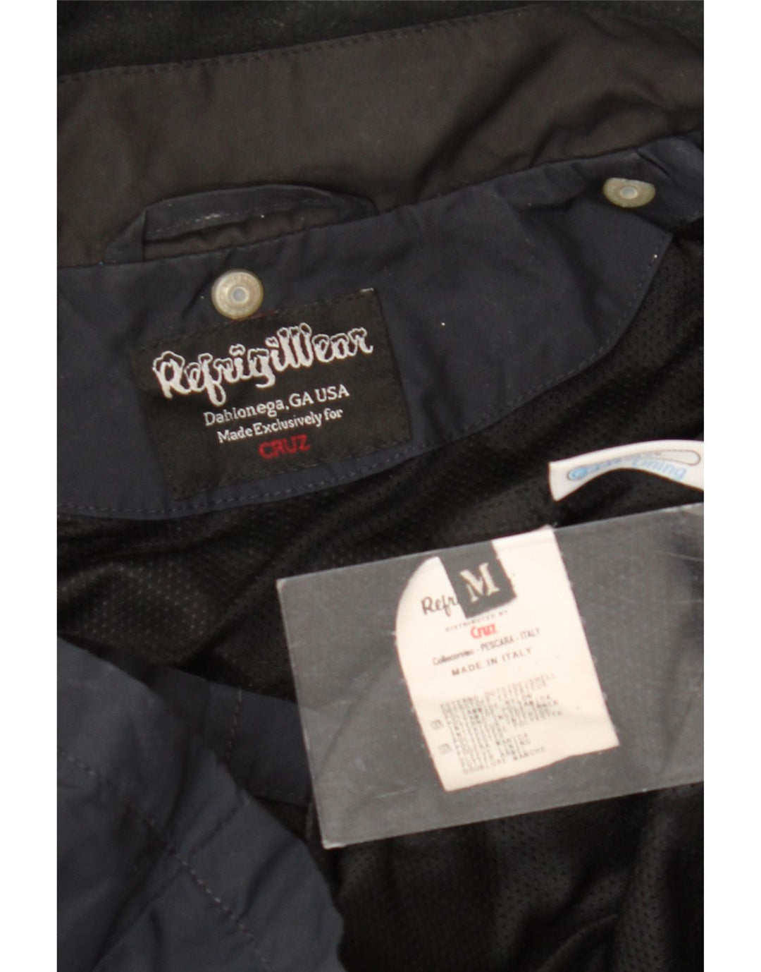 Refrigiwear Dame Cruz Regnjakke med hætte UK 12 Medium Navy Blue Polyamid
