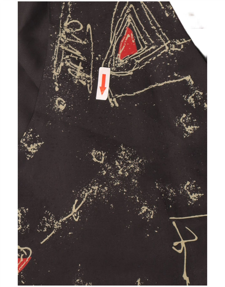 C&A Herrevest EU 52/54 Stor sort geometrisk polyester