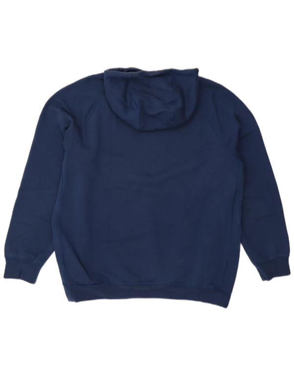 NIKE Air Graphic hættetrøje til mænd XL marineblå bomuld