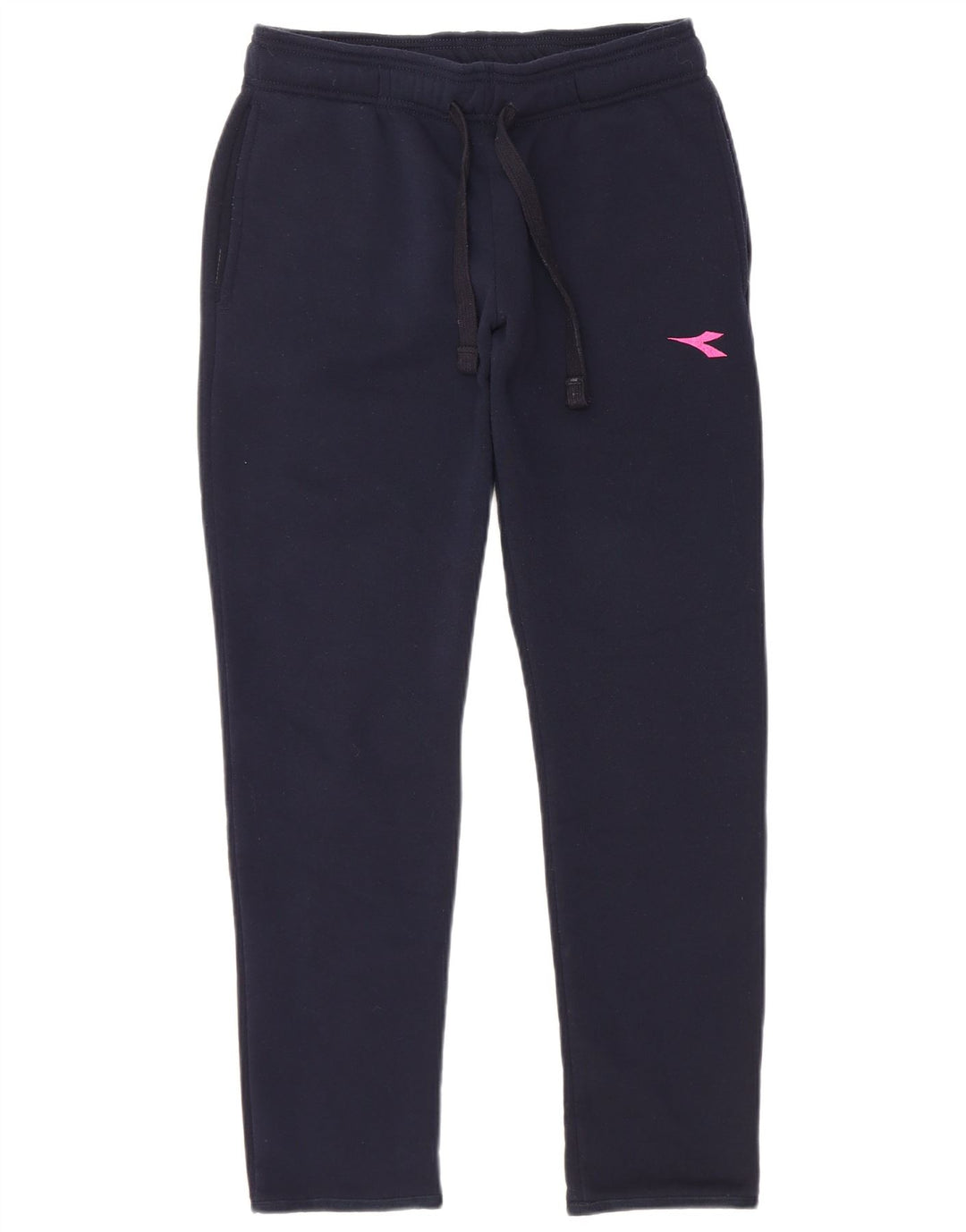 Diadora Dame træningsdragt Bukser UK 12 Medium Navy Blue Polyester