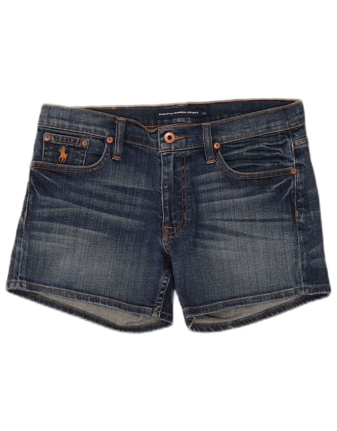 Ralph Lauren Dame denim Shorts W29 Medium Blue Bomuld