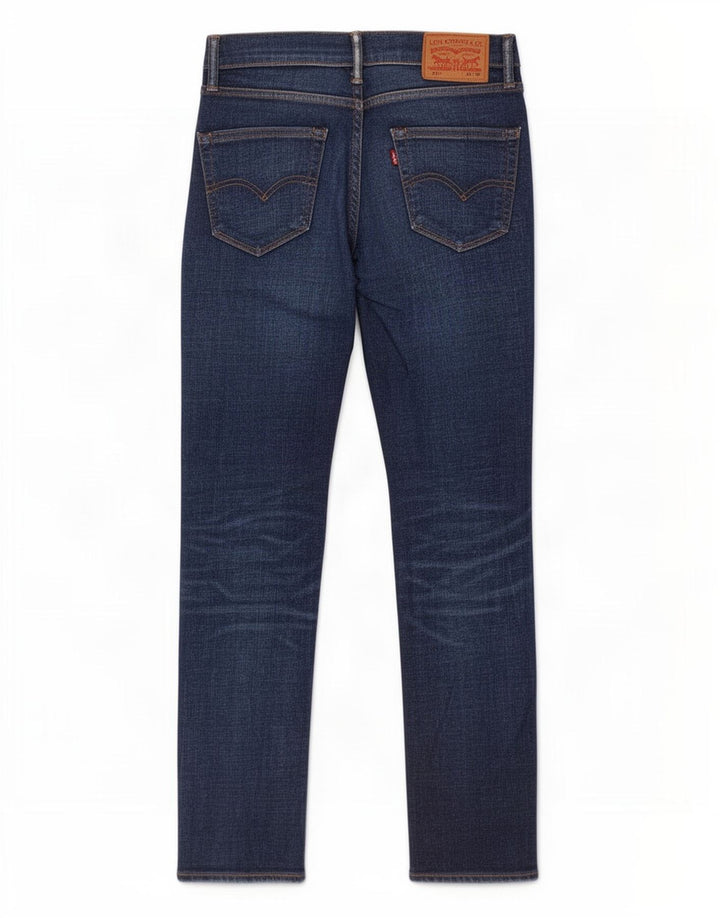 Levi's Herre 511 Slim Jeans W29 L32 Marineblå Bomuld
