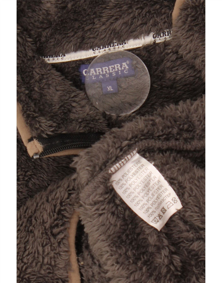Carrera Dame Loose Fit Fleecejakke UK 18 XL Brun Polyester