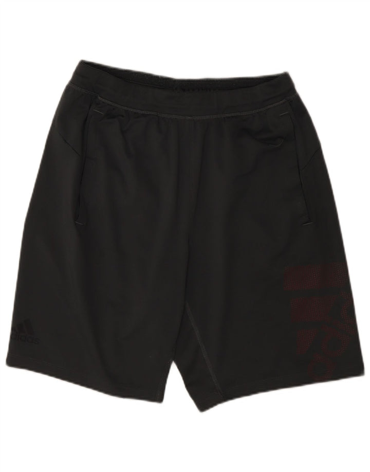 Adidas Herre grafiske sportsshorts Små grå polyester