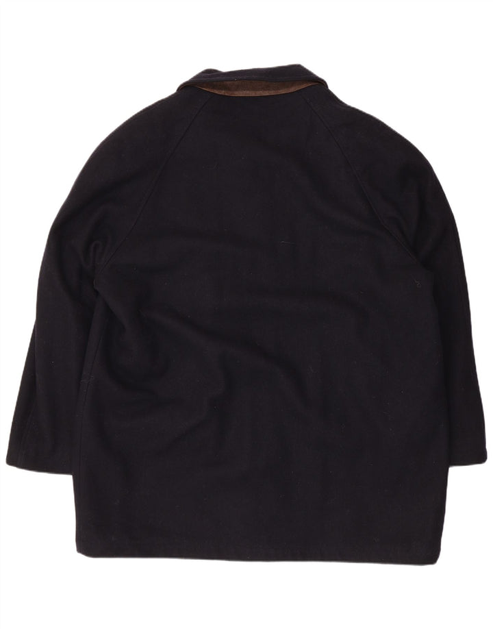 Green Fox Herre Overfrakke IT 56 3XL Marineblå Uld