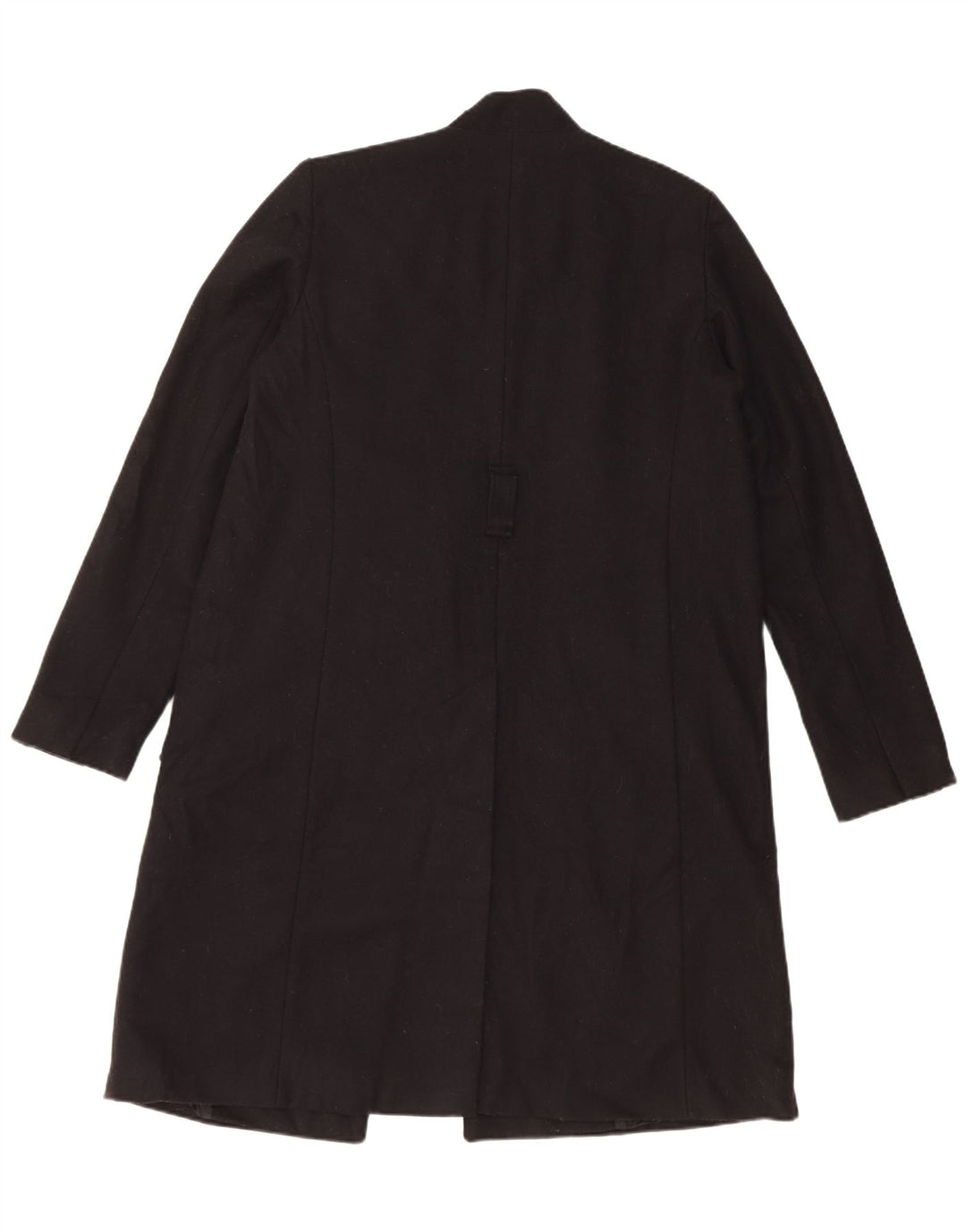 French Connection Dame Oversized Overfrakke UK 12 Medium Sort Uld