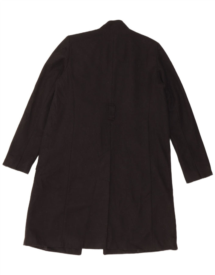 French Connection Dame Oversized Overfrakke UK 12 Medium Sort Uld