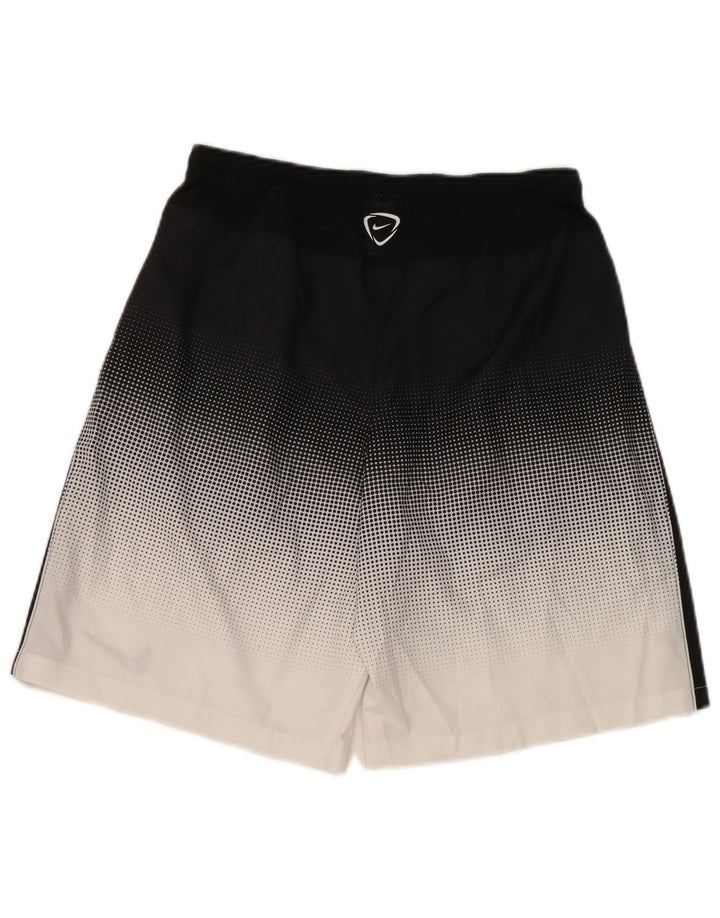 Nike Herre Dri Fit Sportshorts Medium Sort Colourblock Polyester