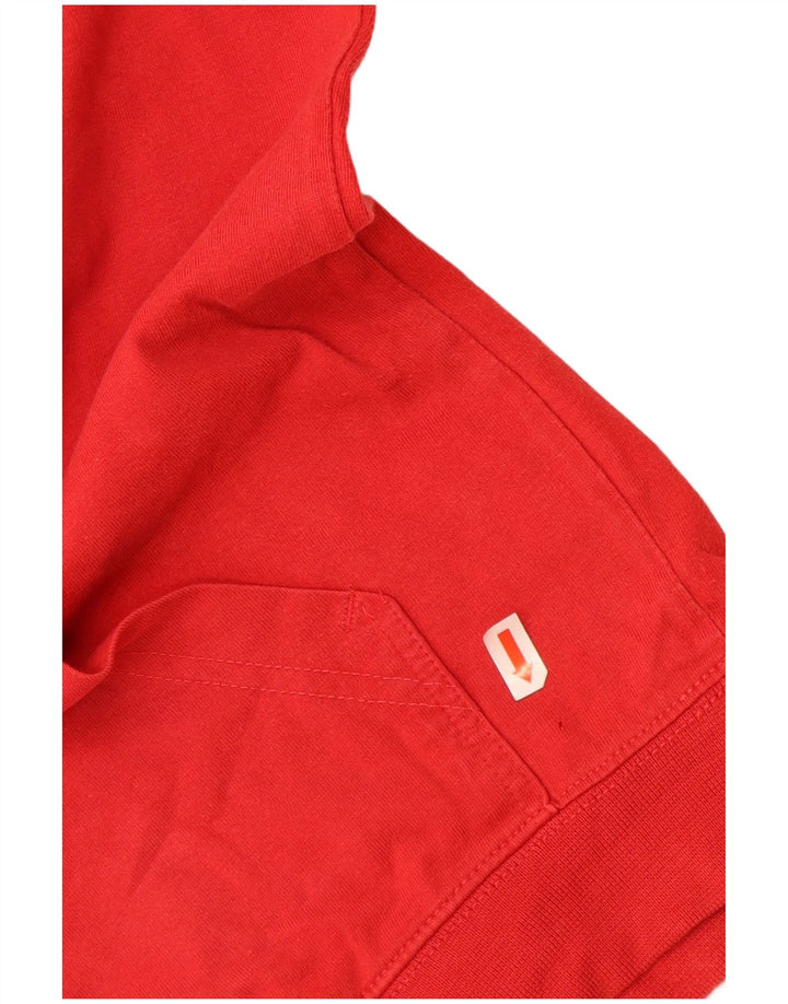 NIKE Air Graphic hættetrøje til mænd UK 45/47 XL rød bomuld