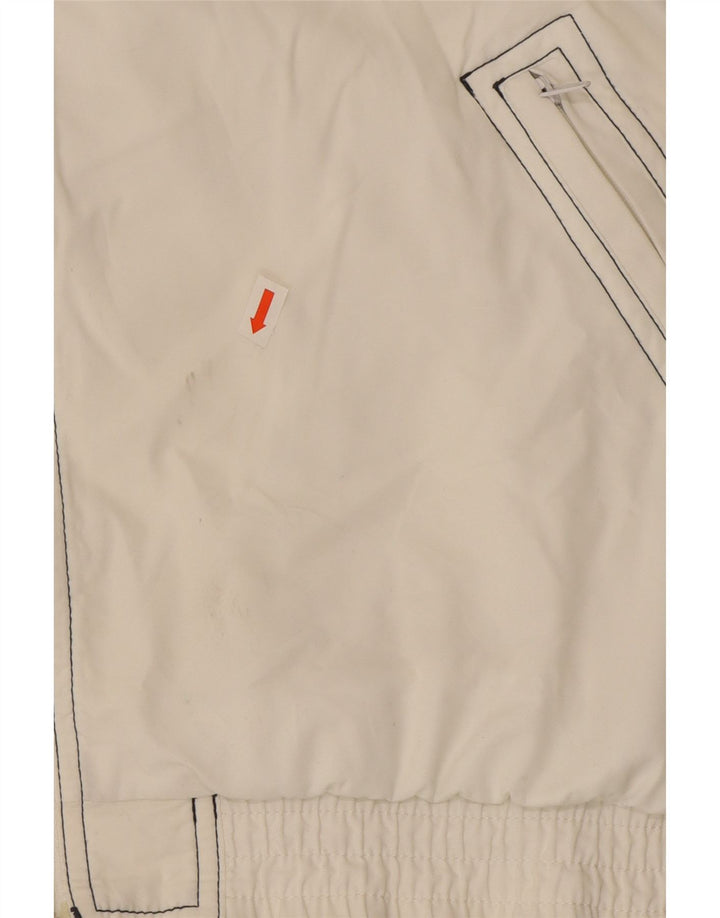 Lotto Herre grafisk træningsdragt Topjakke XL Hvid Colourblock Polyester