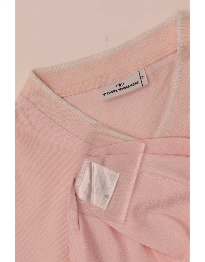 Tom Tailor Herre T-shirt Top Medium Pink Bomuld