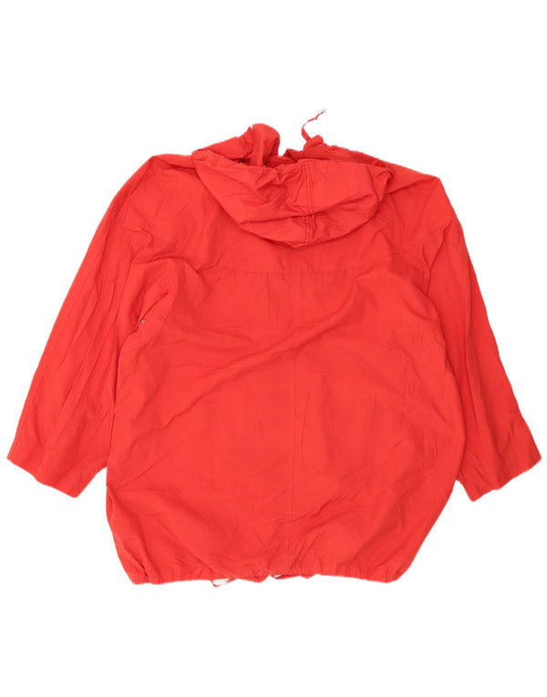 PENNY BLACK Womens Oversized Hooded Bomber Jacket UK 20 2XL Red
