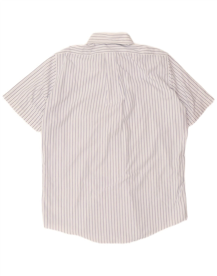 Brooks Brothers Herreskjorte str. 15 1/2 Medium Navy Blue Pinstripe