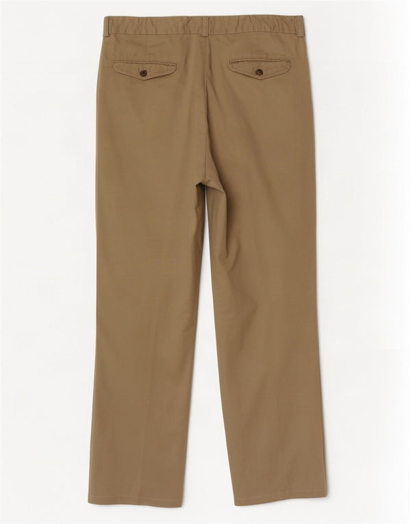 Liberty Herre Pegged Suit Bukser W38 L31 Beige Bomuld