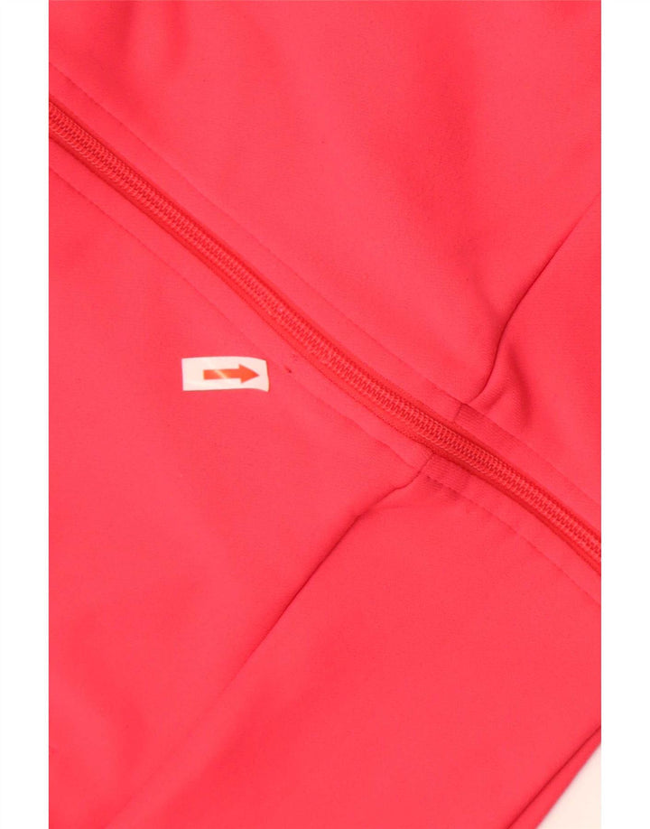 Adidas træningsdragt topjakke til kvinder UK 16 Large Pink Polyester
