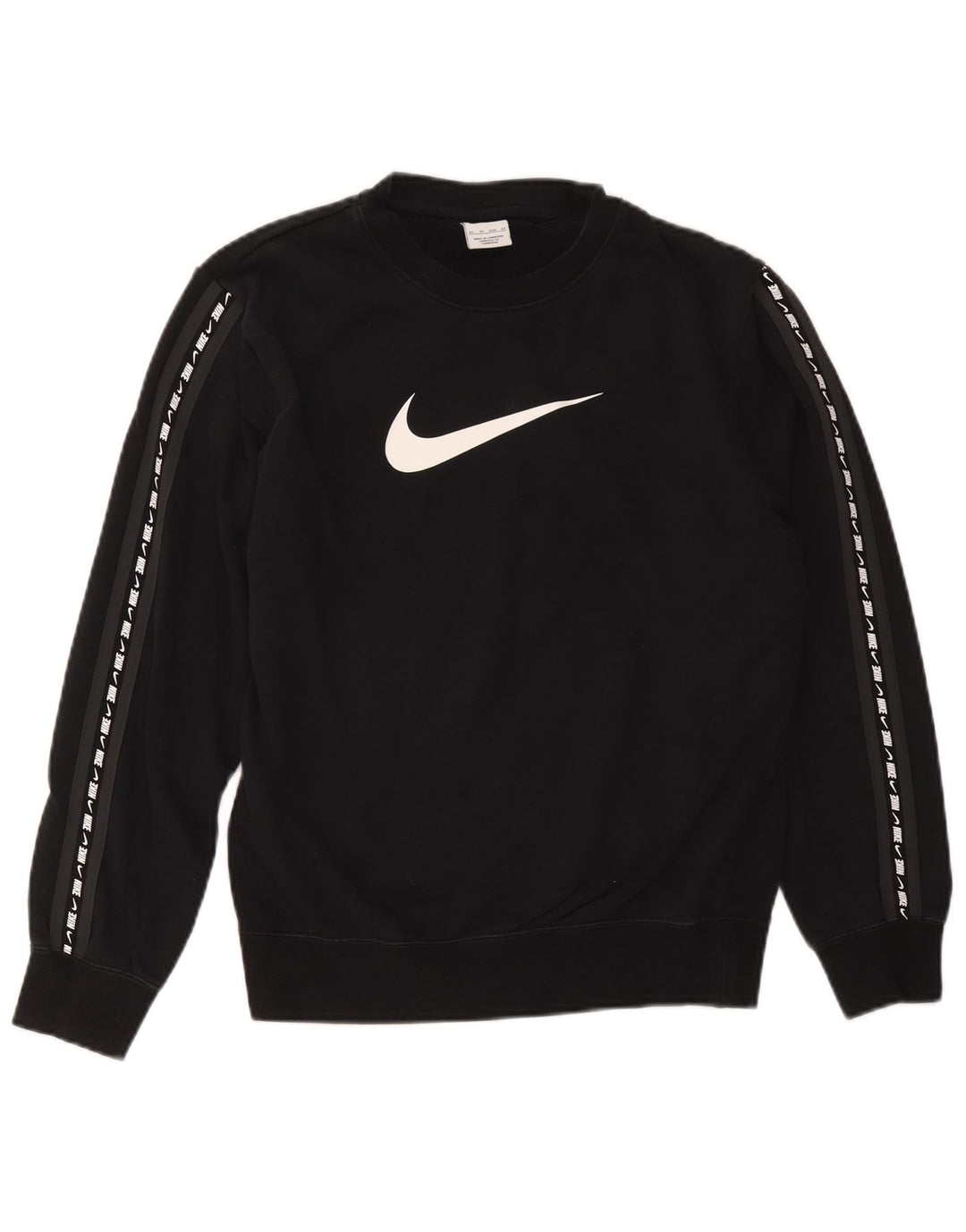 Nike grafisk sweatshirt til mænd XS Sort bomuld