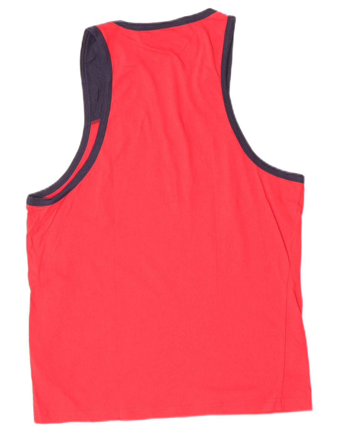 Fila Herre Grafisk Vest Top Medium Rød Colourblock Bomuld