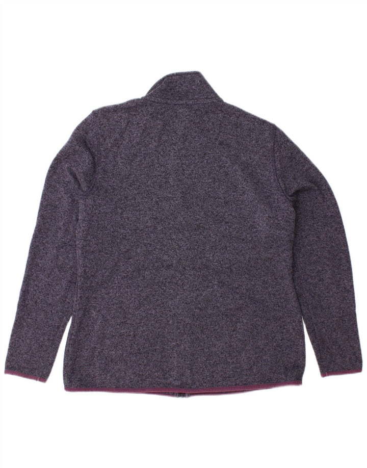 EDDIE BAUER Træningsdragt topjakke til kvinder UK 18 XL marineblå polyester