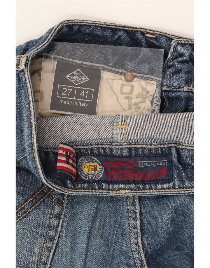 Roy Rogers lige jeans til kvinder W27 L29 blå bomuld